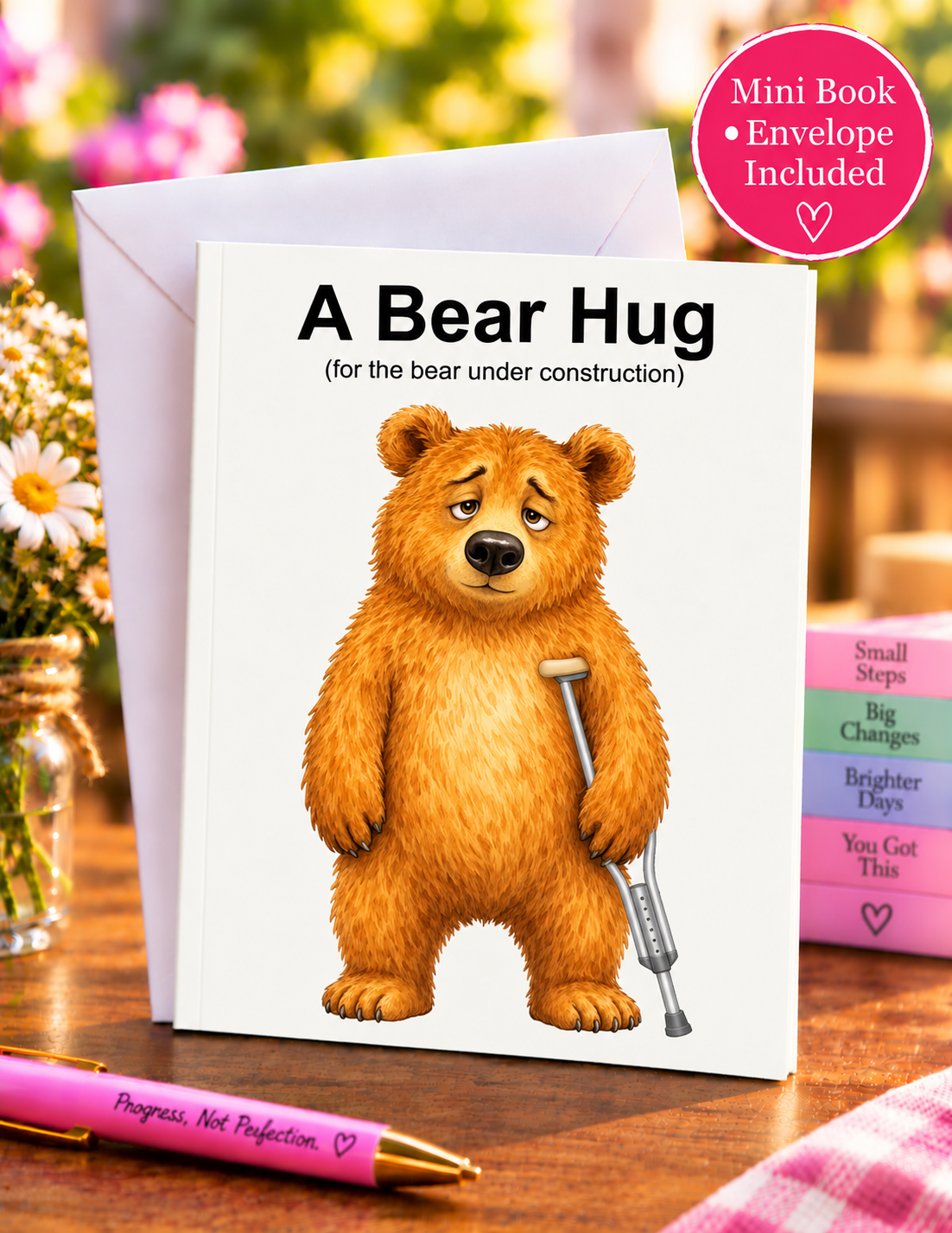 A Bear Hug (for the bear under reconstruction)