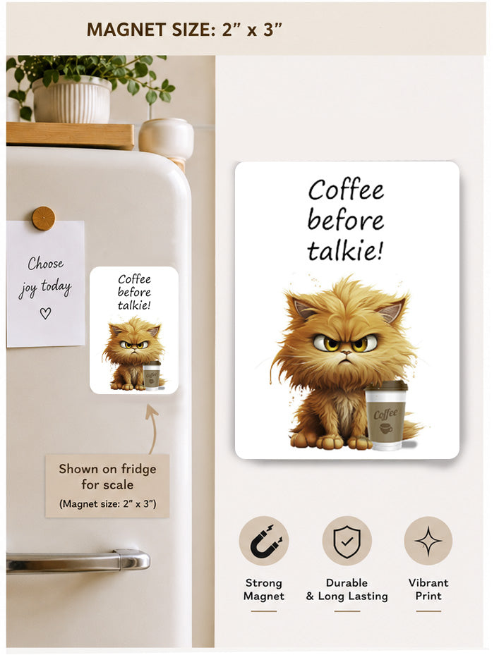 Coffee before talkie