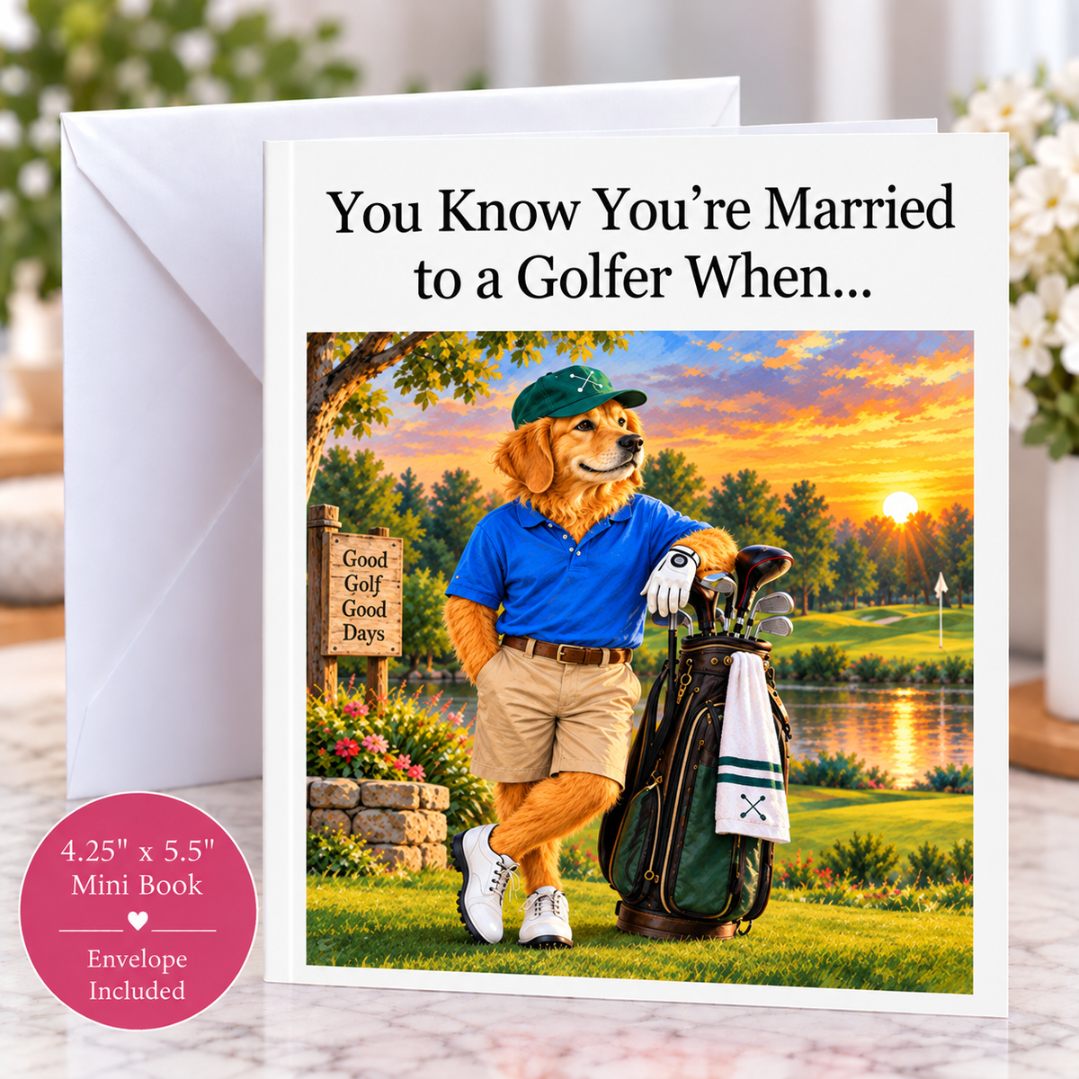 You Know You're Married to a Golfer When...