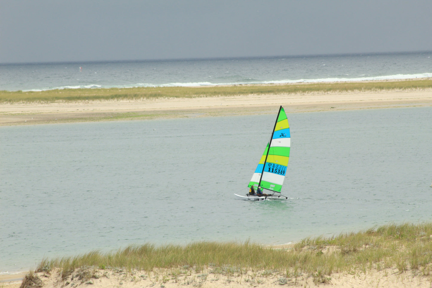 Hobie Cat Sailboat, Chatham Bars, Chatham, MA