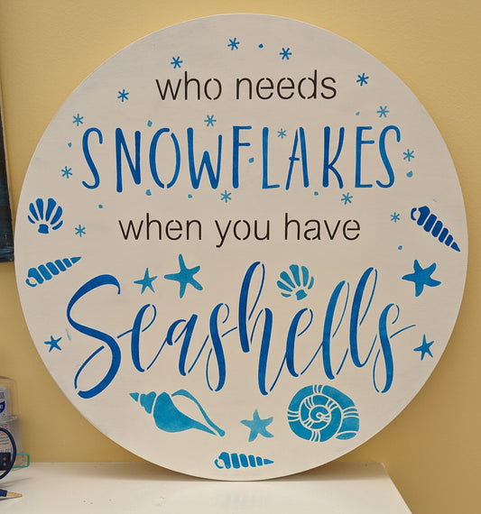 Who Needs Snowflakes When You Have Seashells