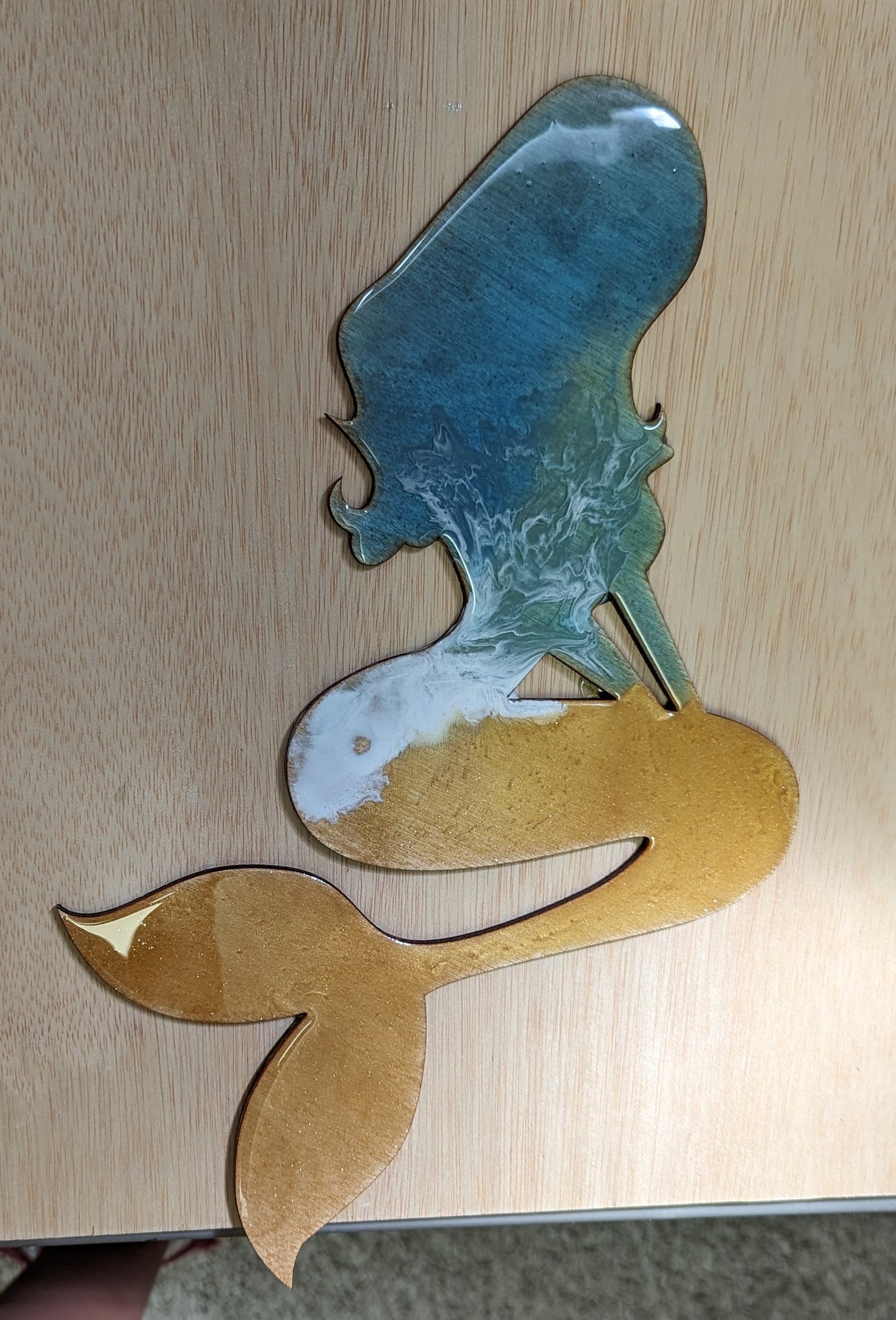 Resin Mermaid Art