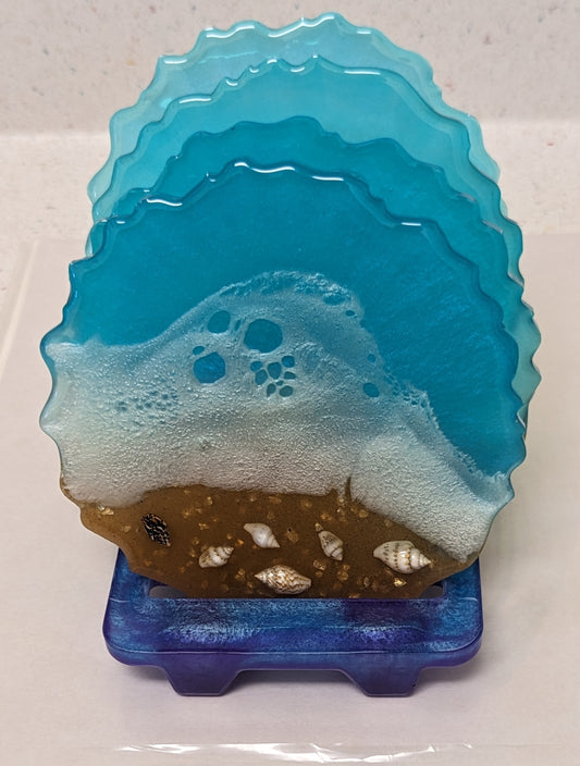 Seashell Coaster Set