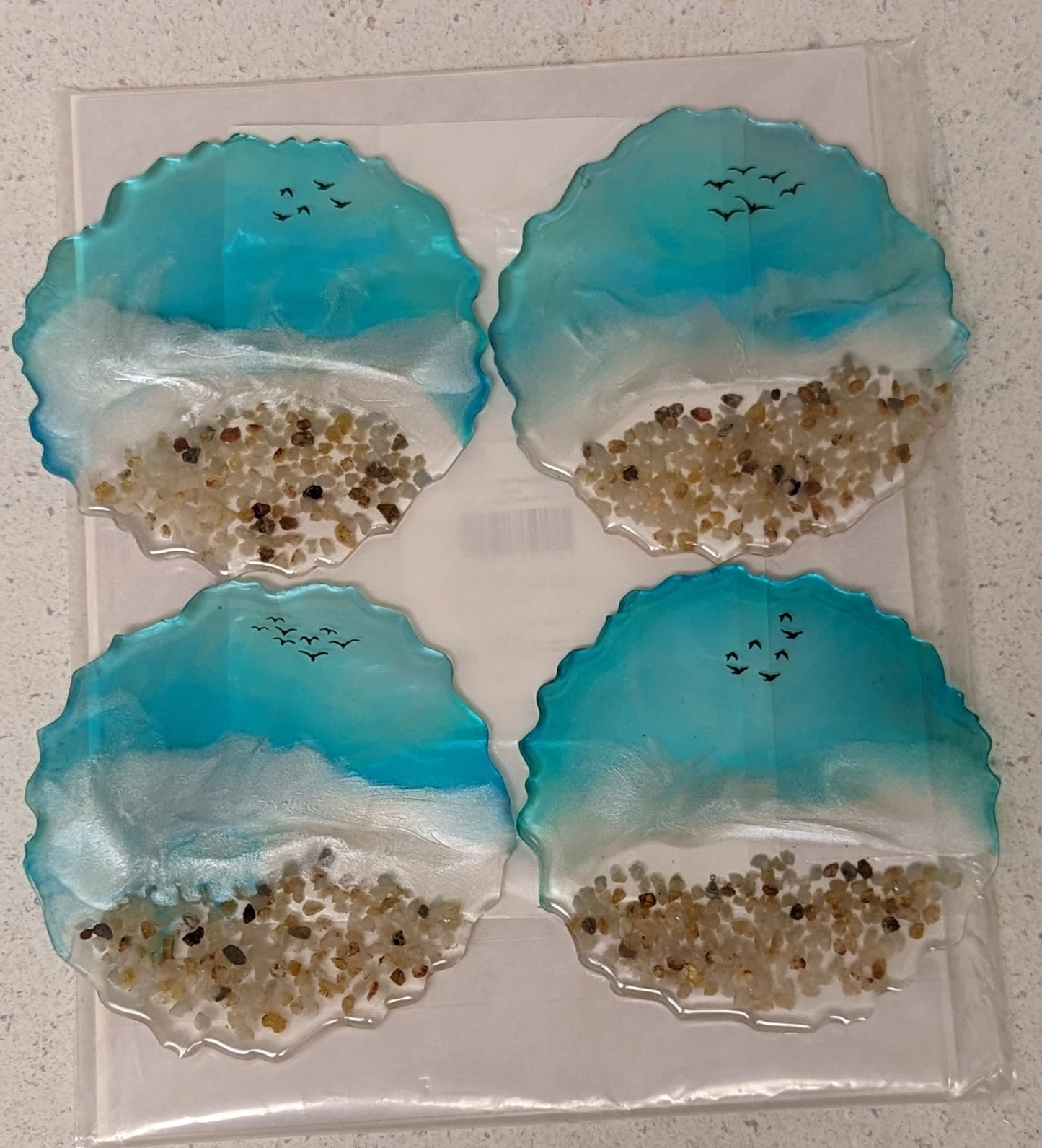 Sandy Beach Coaster Set