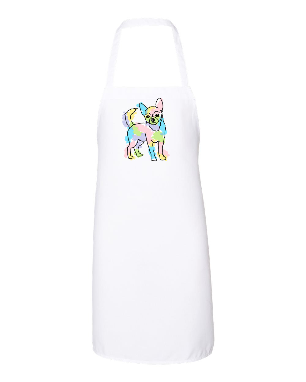 Chihuahua on Apron