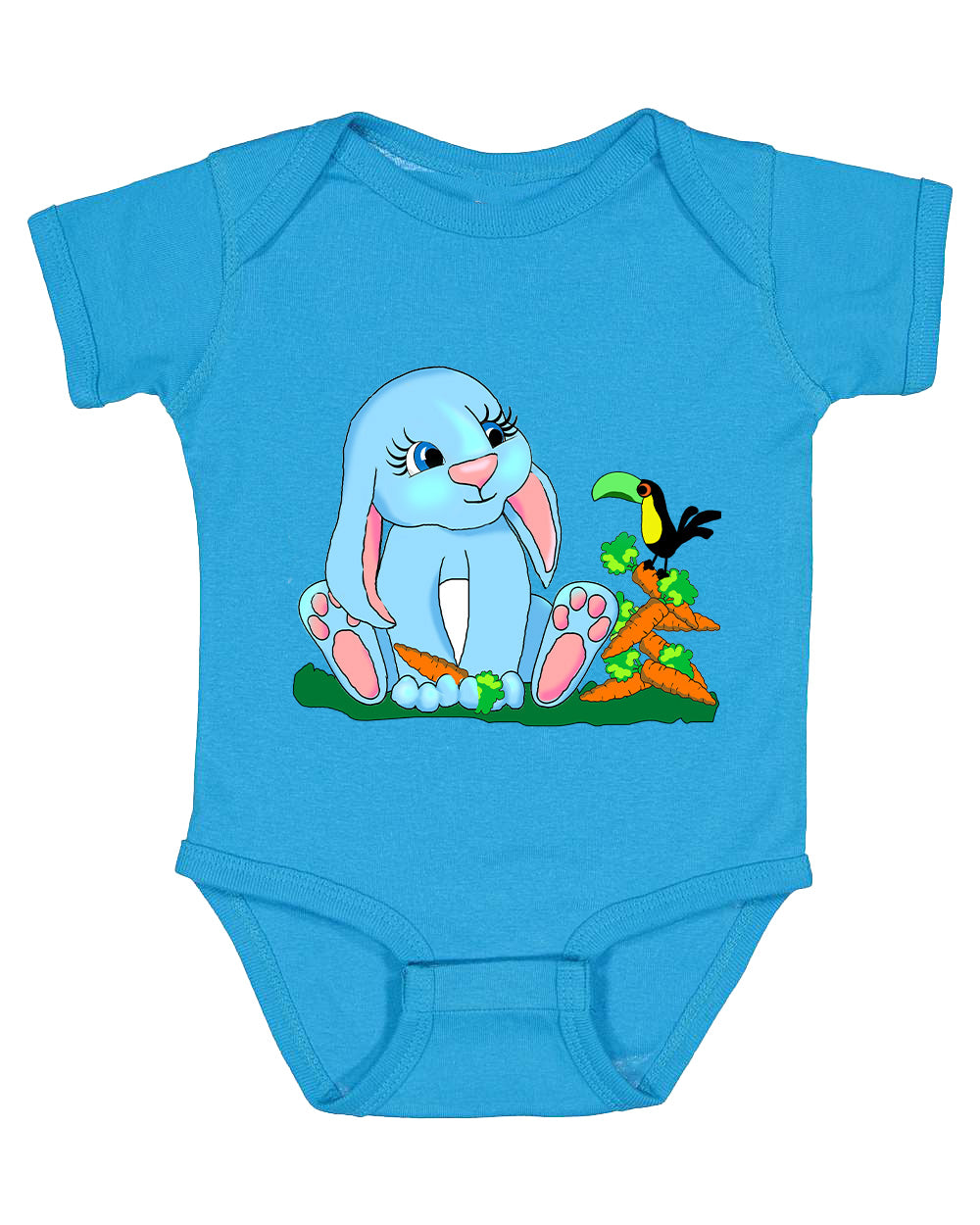 Bunny on Onesie