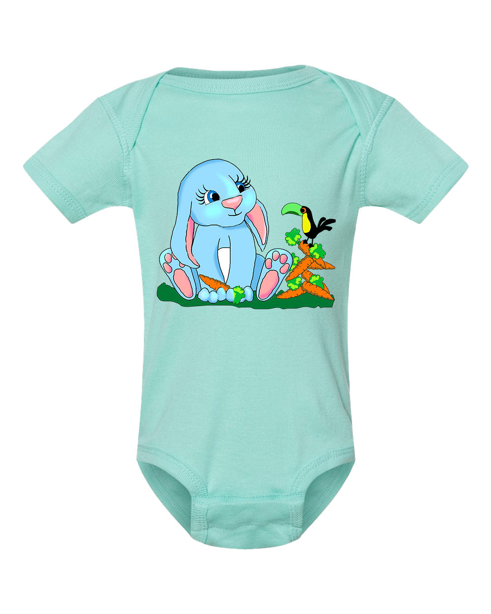 Bunny on Onesie