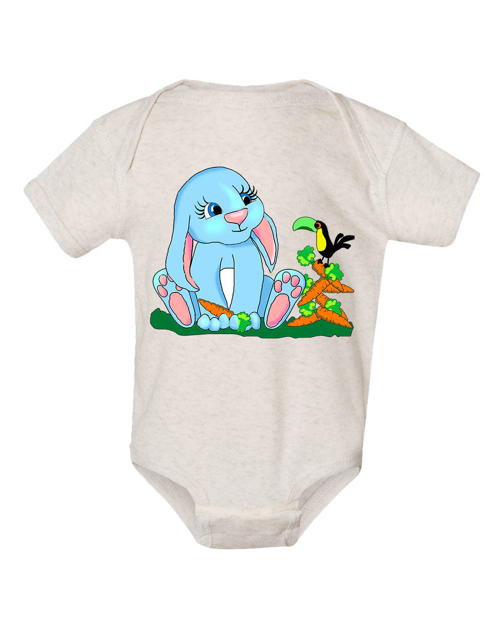 Bunny on Onesie