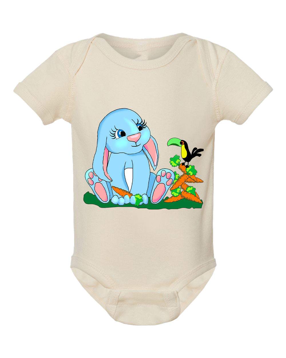 Bunny on Onesie