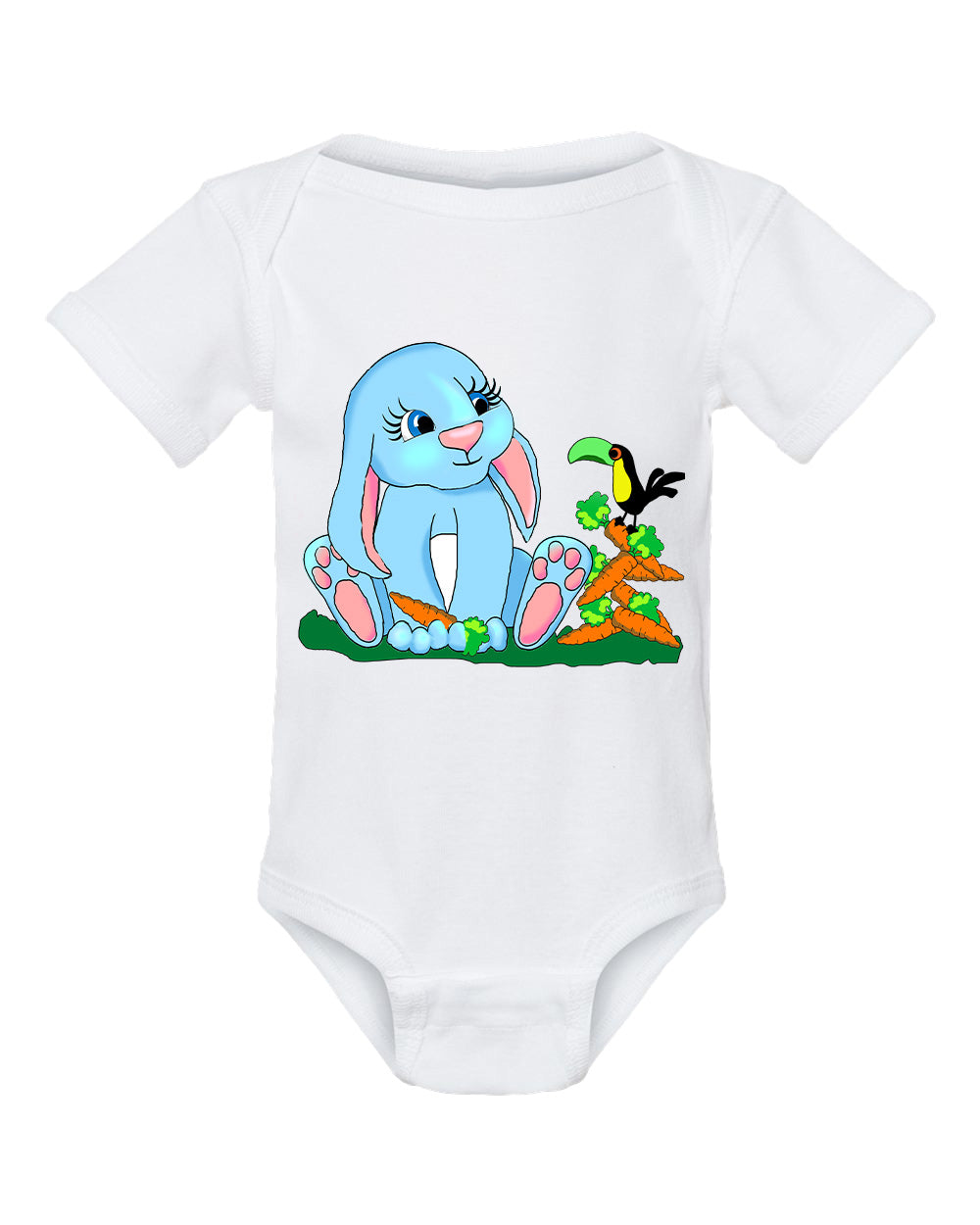 Bunny on Onesie