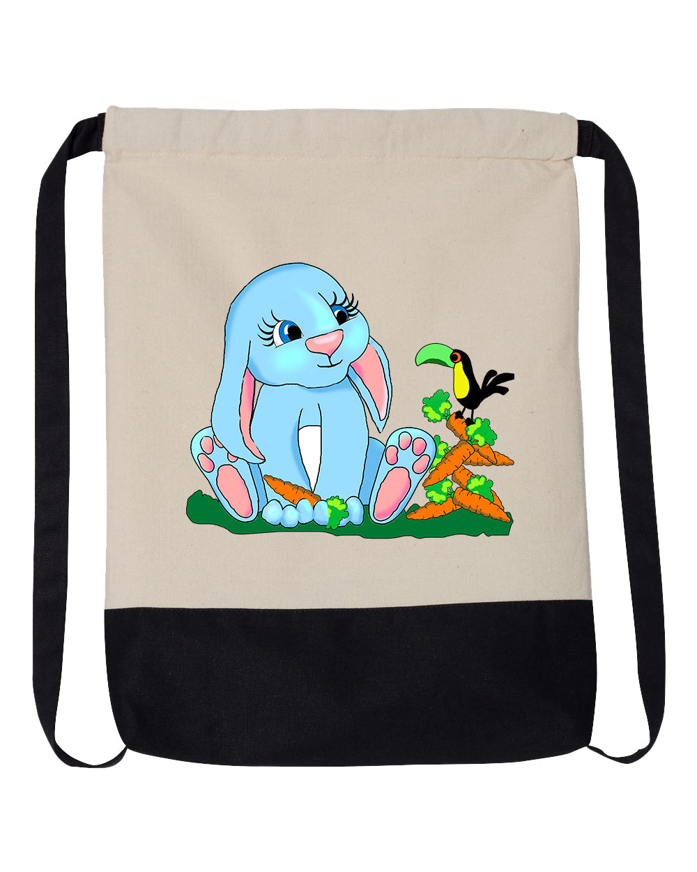 Bunny Drawstring Backpack
