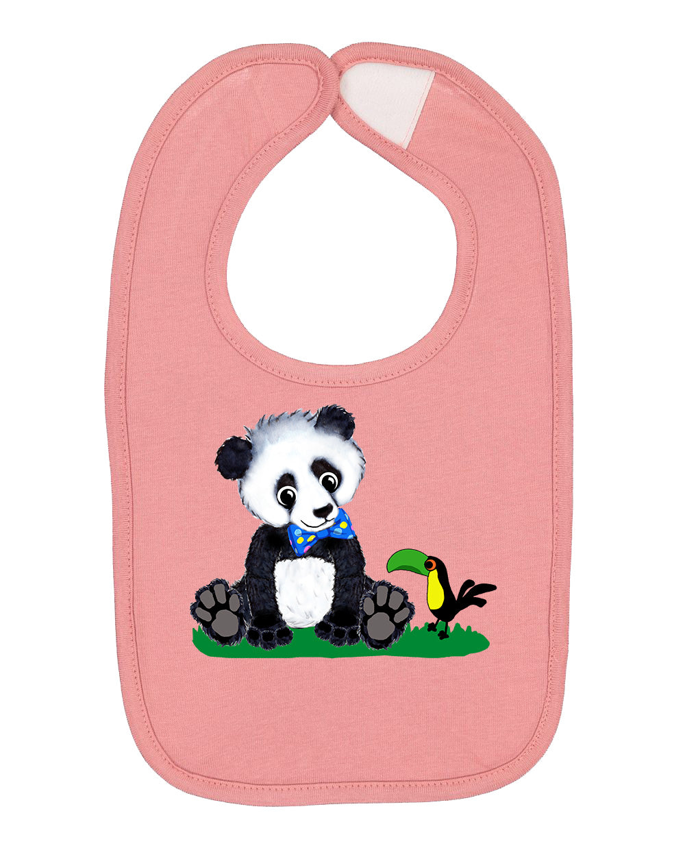Boy Panda on Bib