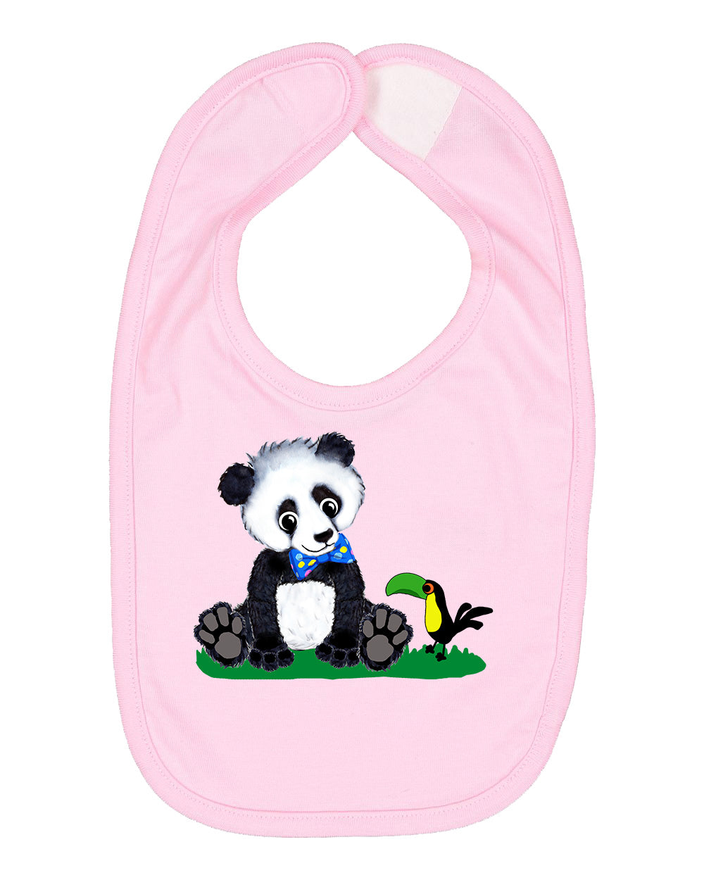 Boy Panda on Bib