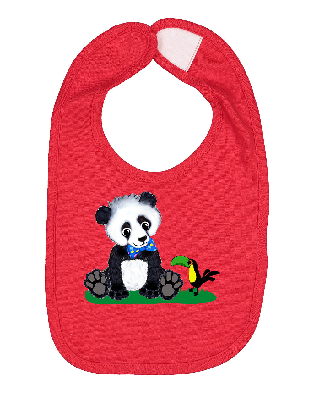 Boy Panda on Bib