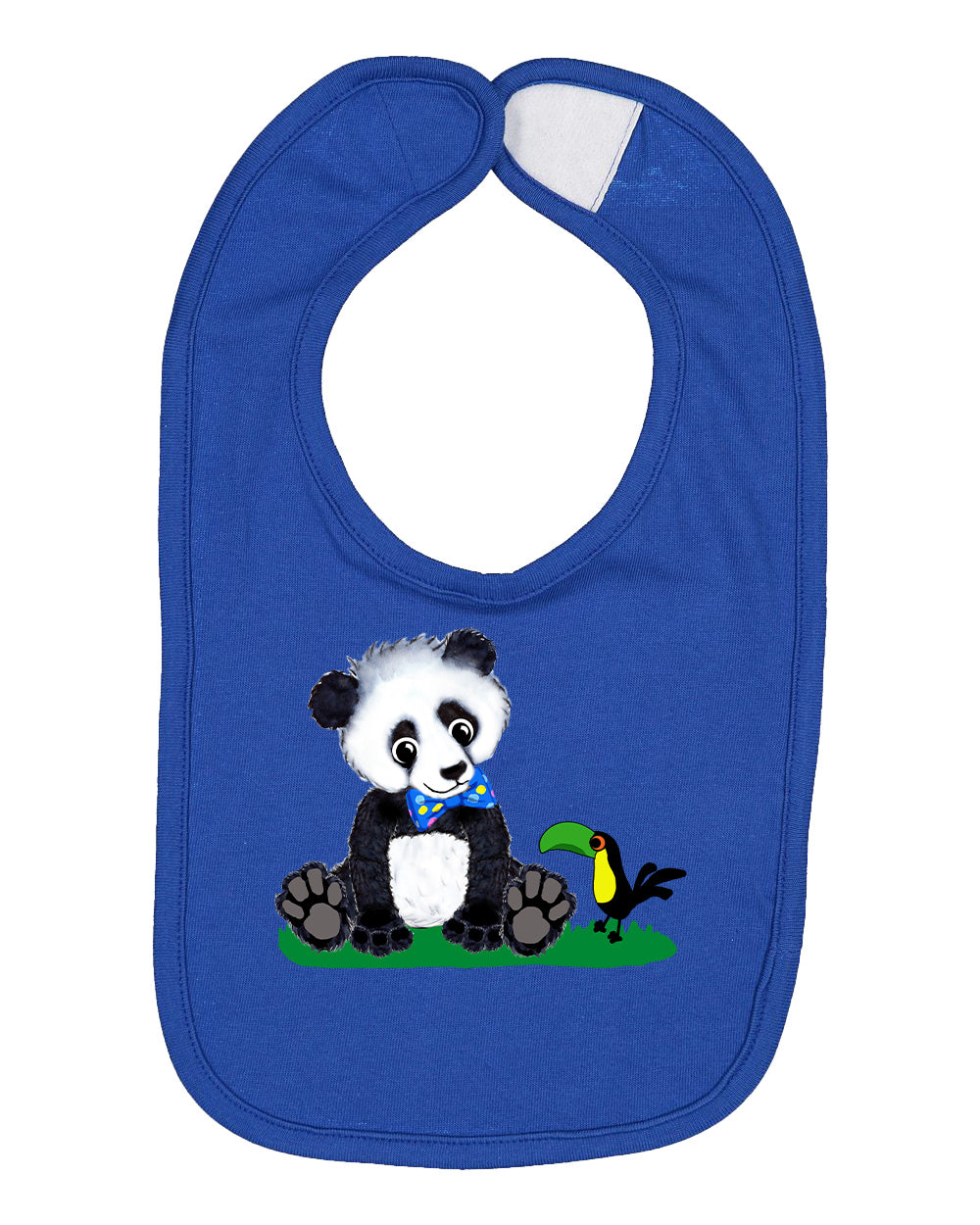 Boy Panda on Bib