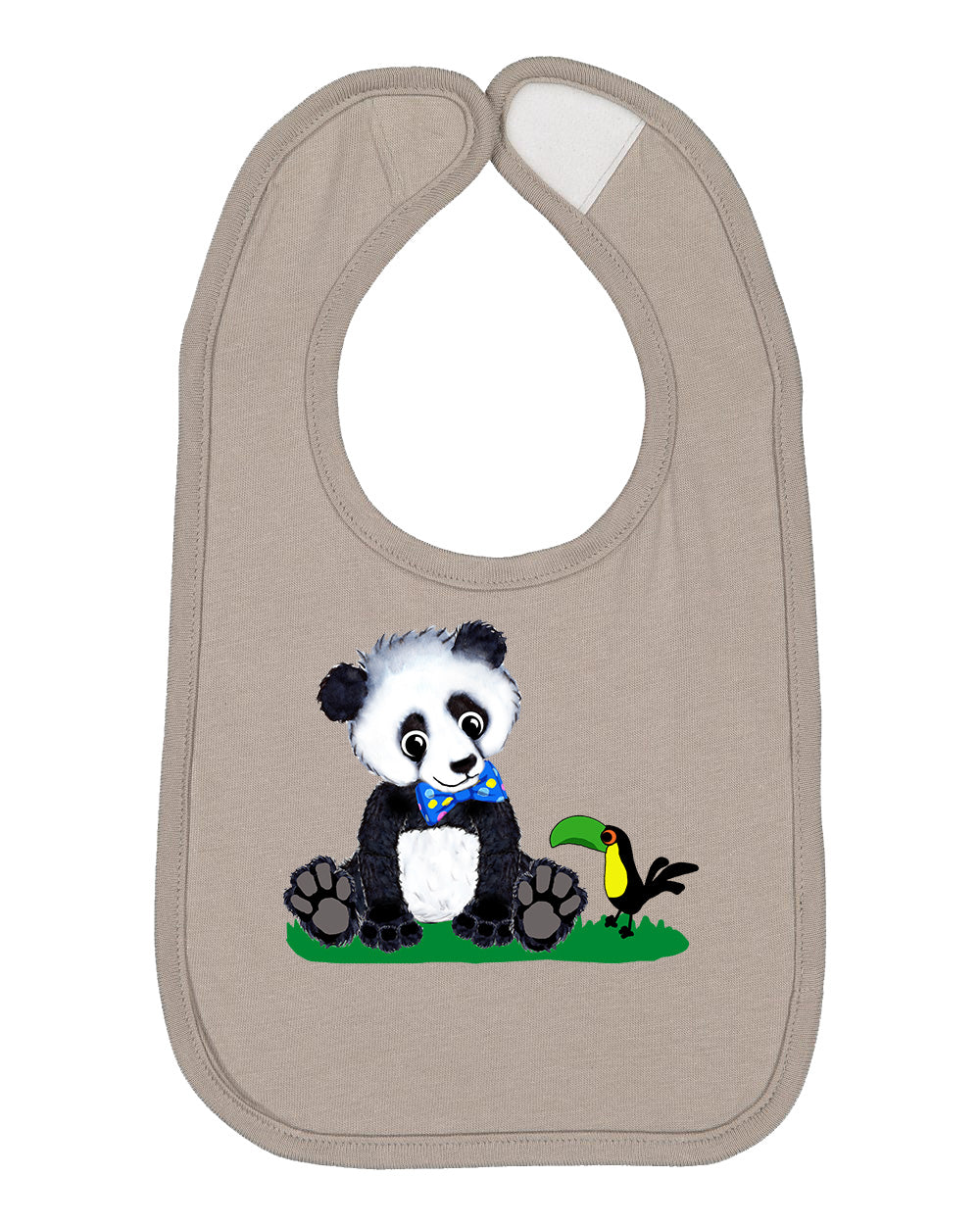 Boy Panda on Bib