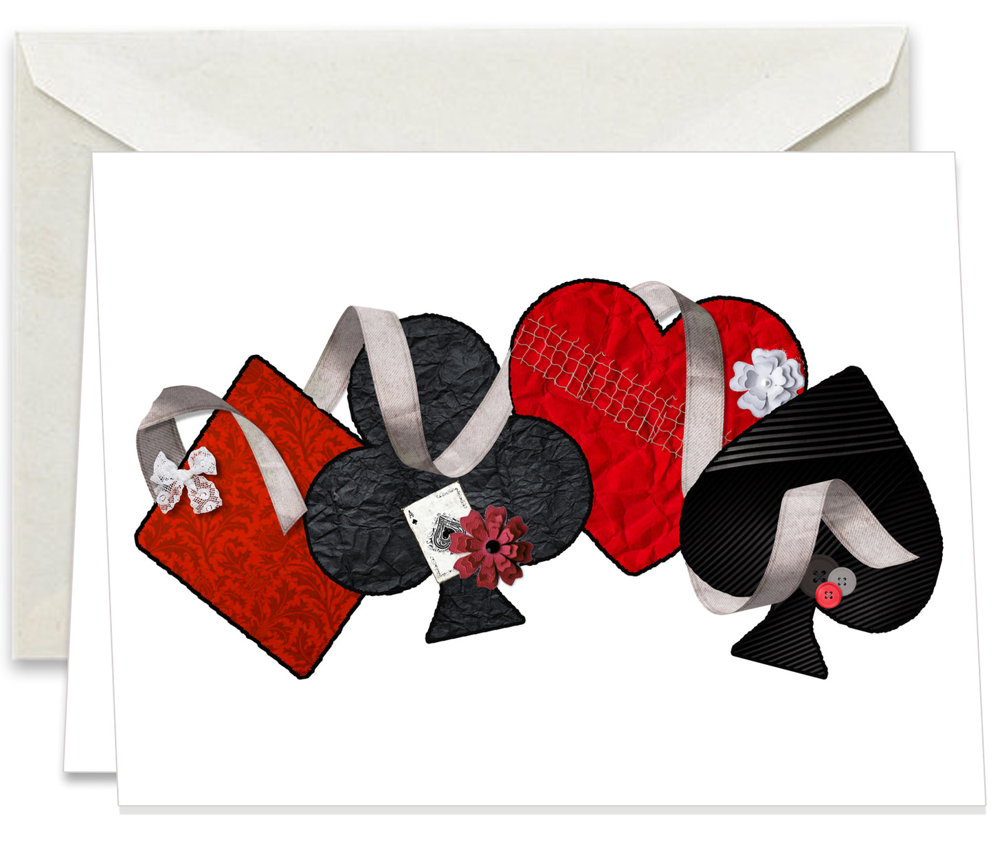 Bridge Scrapbook Style Notecard