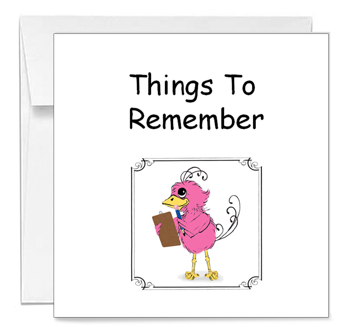 "Things to Remember"
