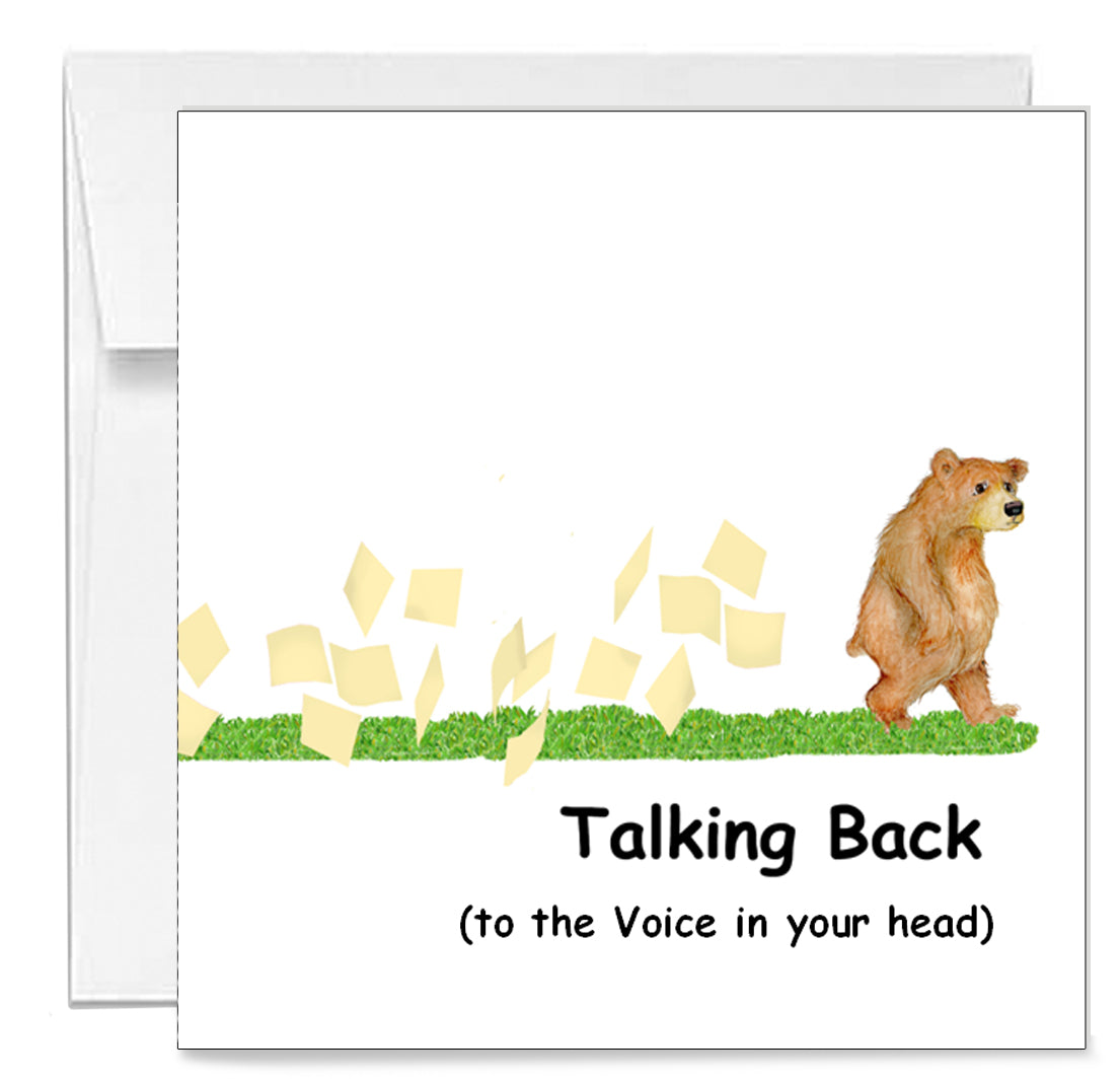 "Talking Back to the Voice in Your Head"