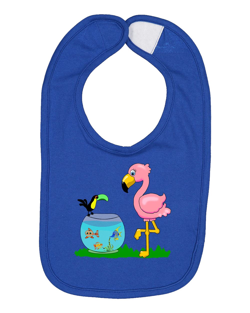 Flamingo on Bib