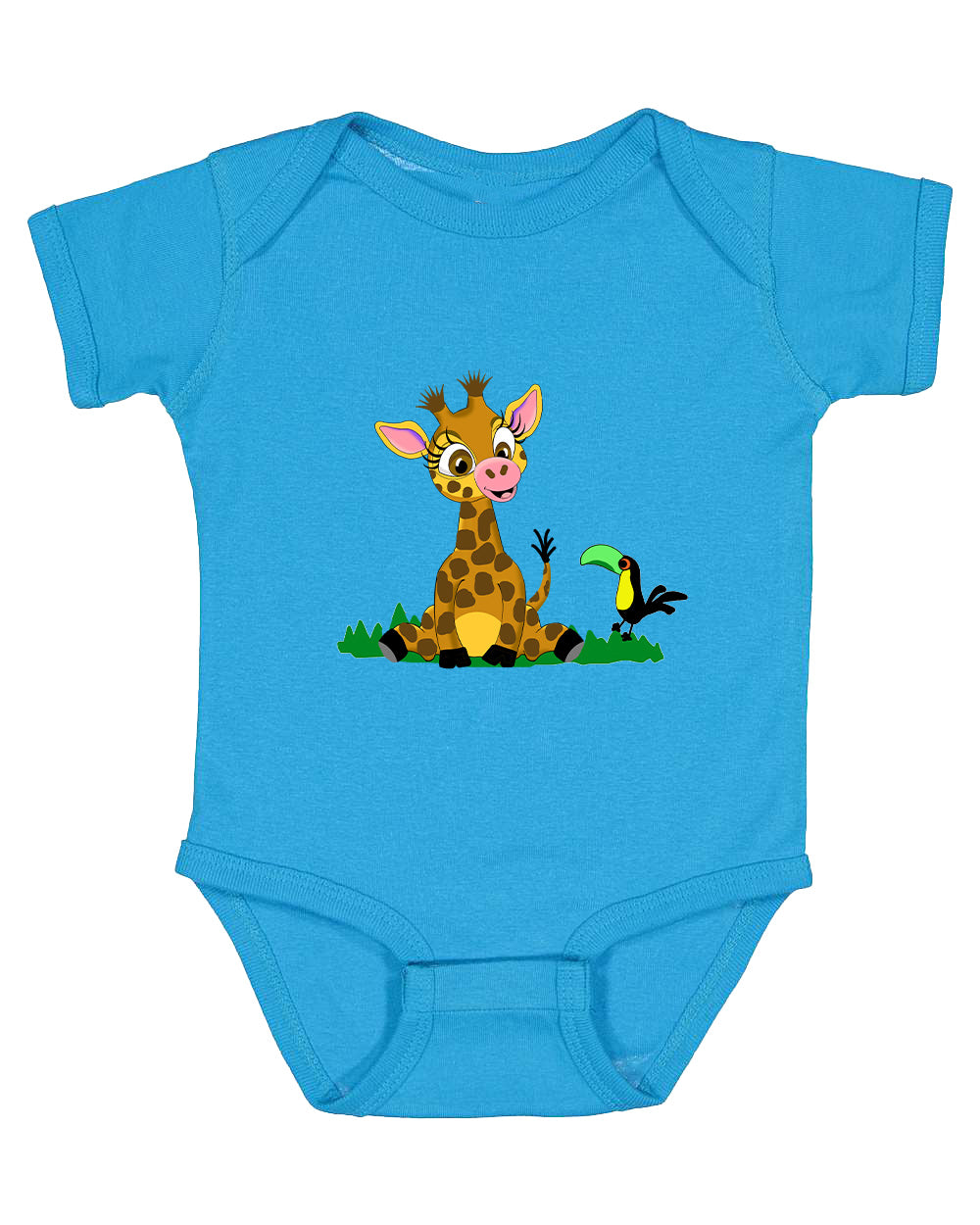 Giraffe on Onesie