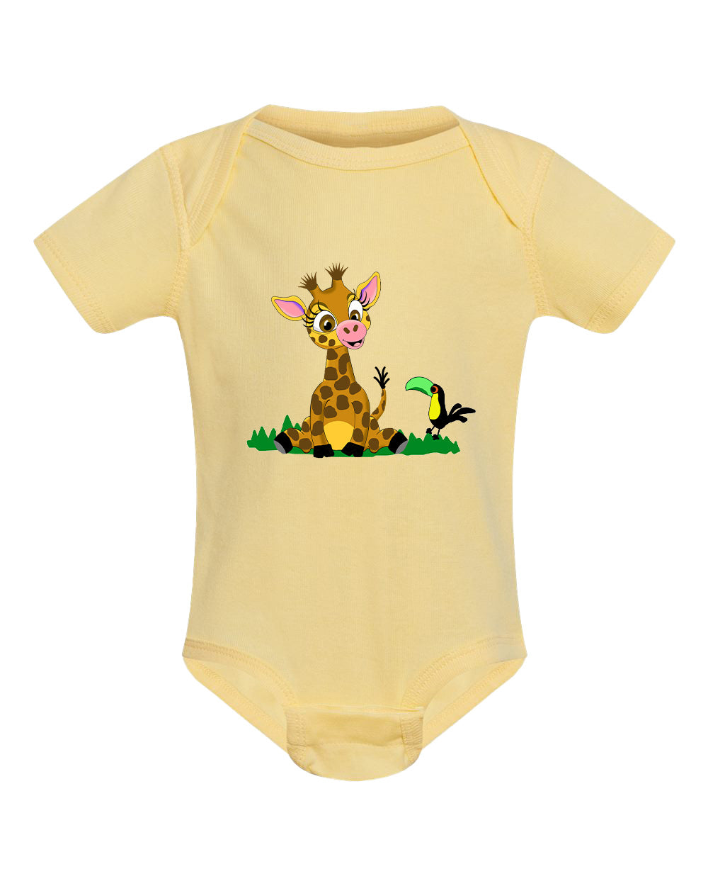 Giraffe on Onesie