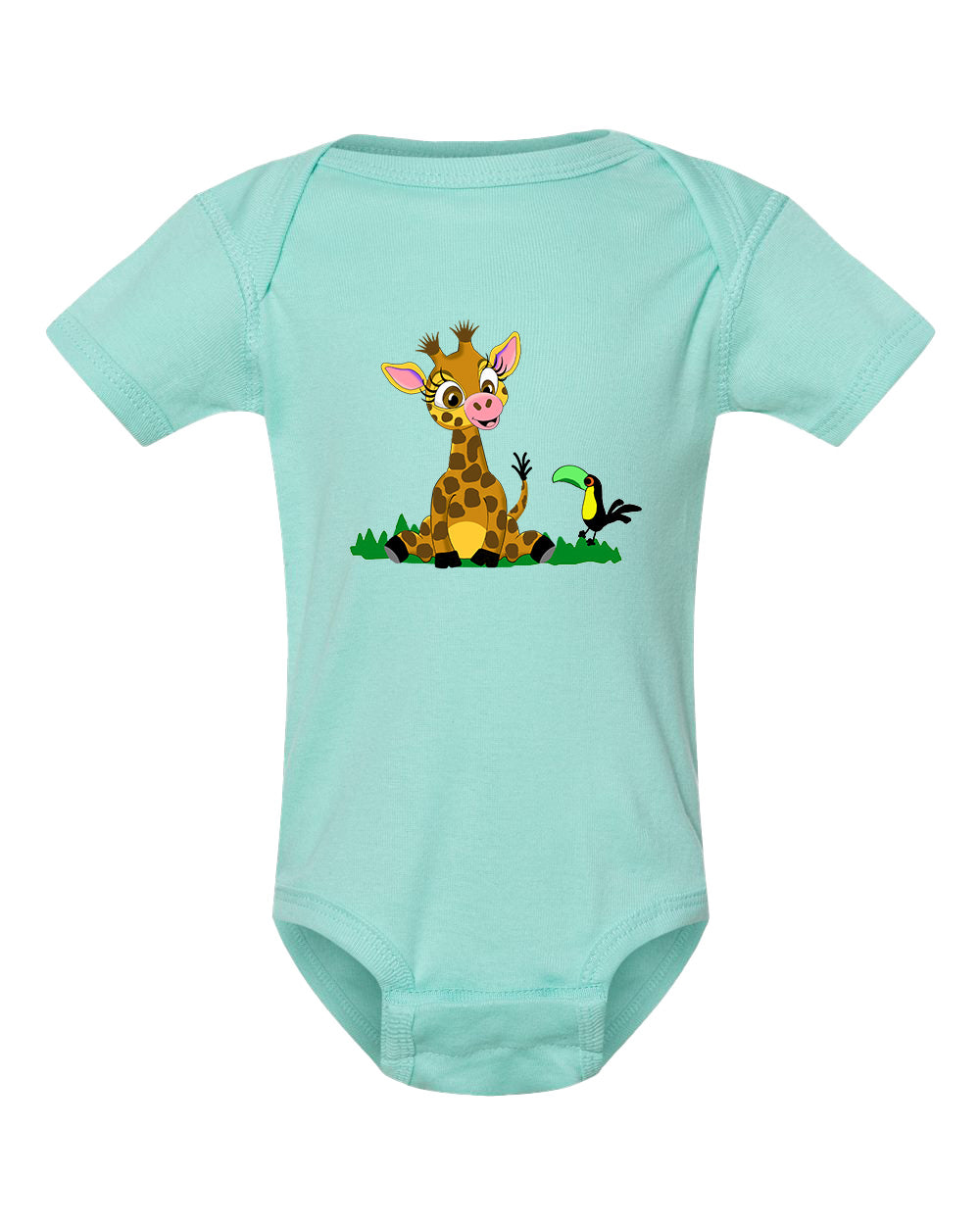 Giraffe on Onesie