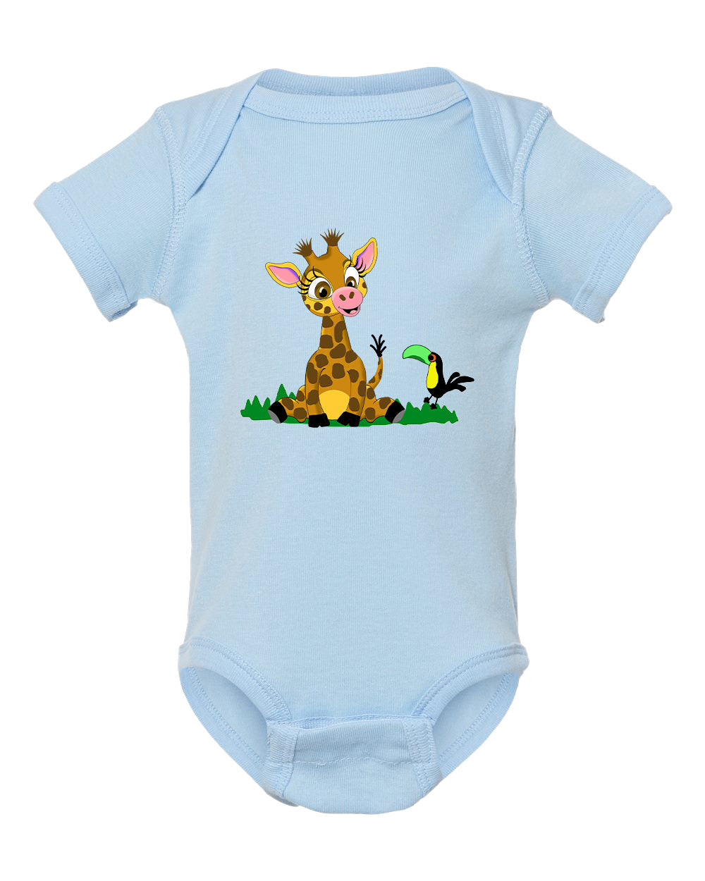 Giraffe on Onesie