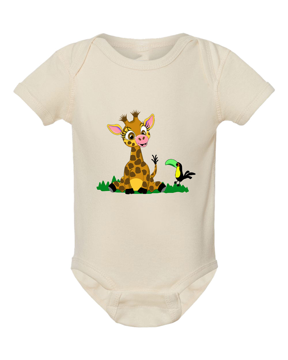 Giraffe on Onesie