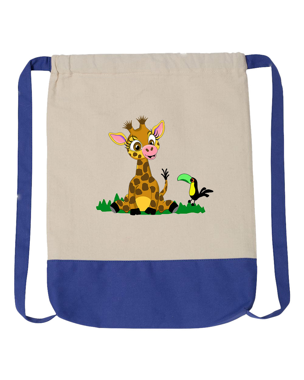 Giraffe Drawstring Backpack