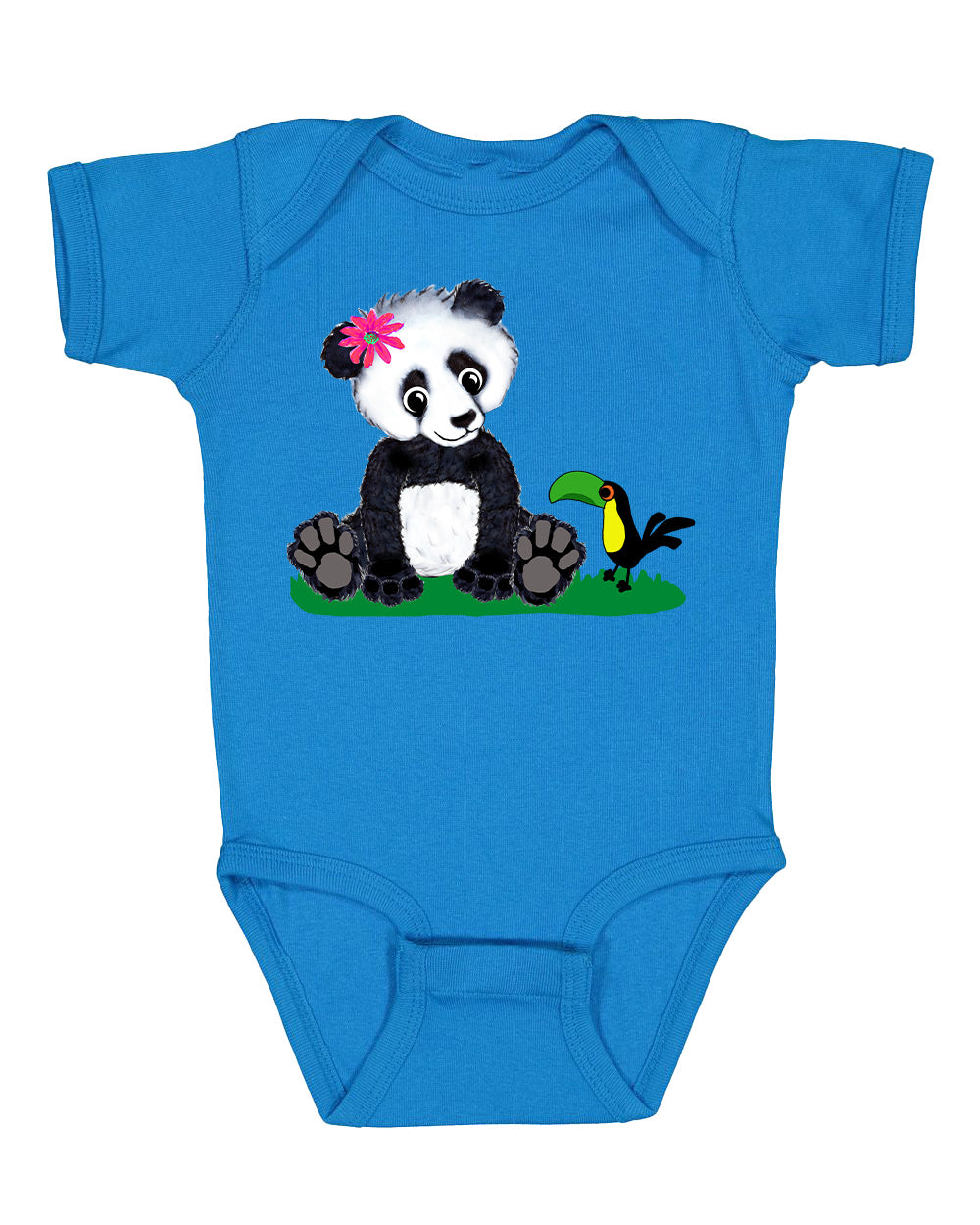 Girl Panda on Onesie
