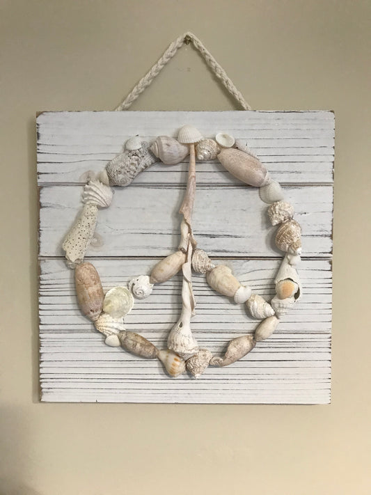 Peace Shell White