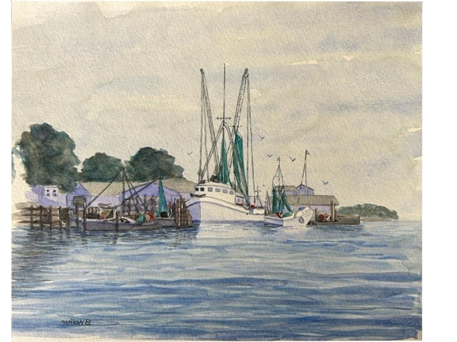 Varnamtown, NC Watercolor
