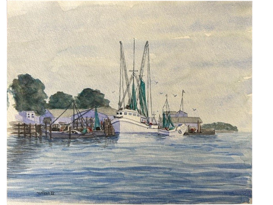 Varnamtown, NC  Watercolor