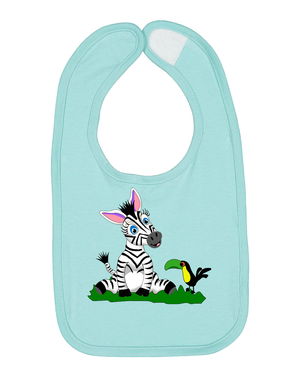 Zebra on Bib