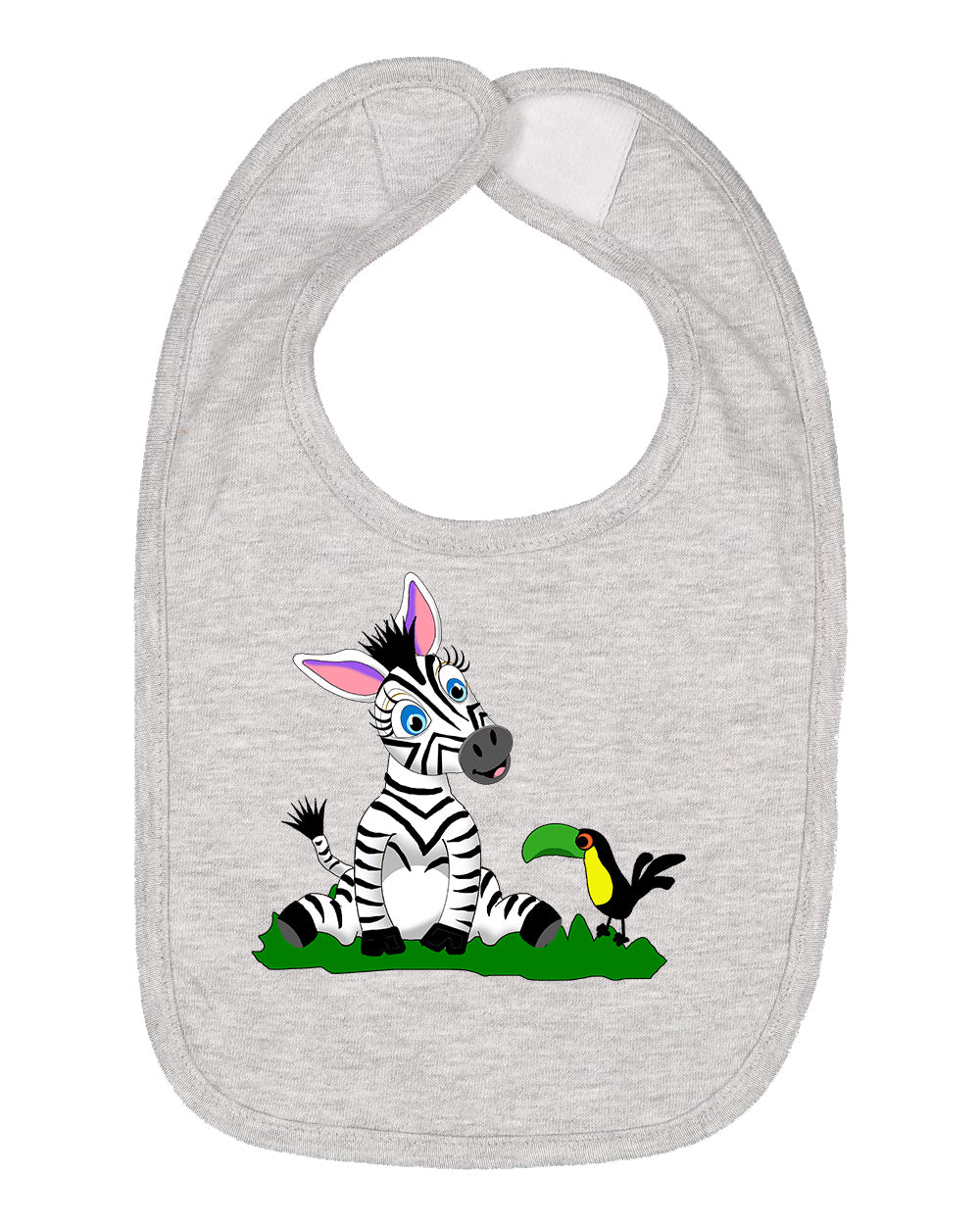Zebra on Bib