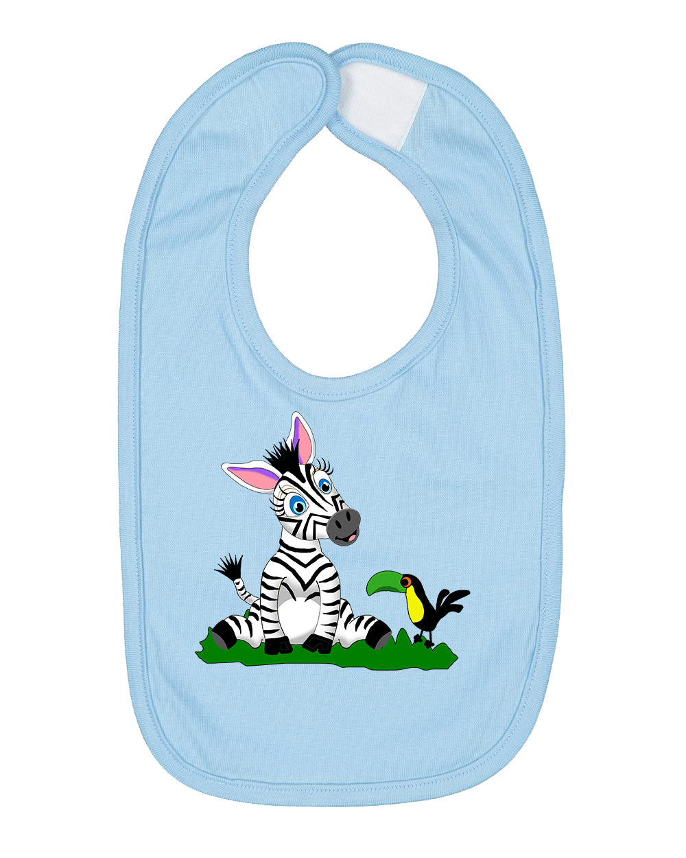 Zebra on Bib