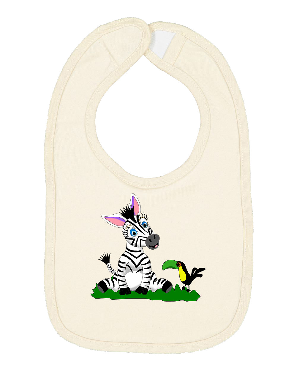 Zebra on Bib