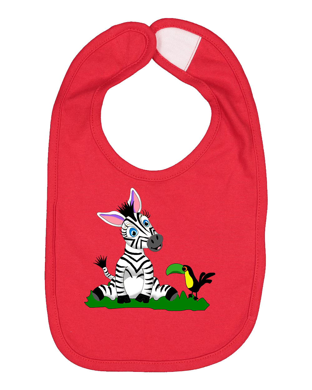 Zebra on Bib