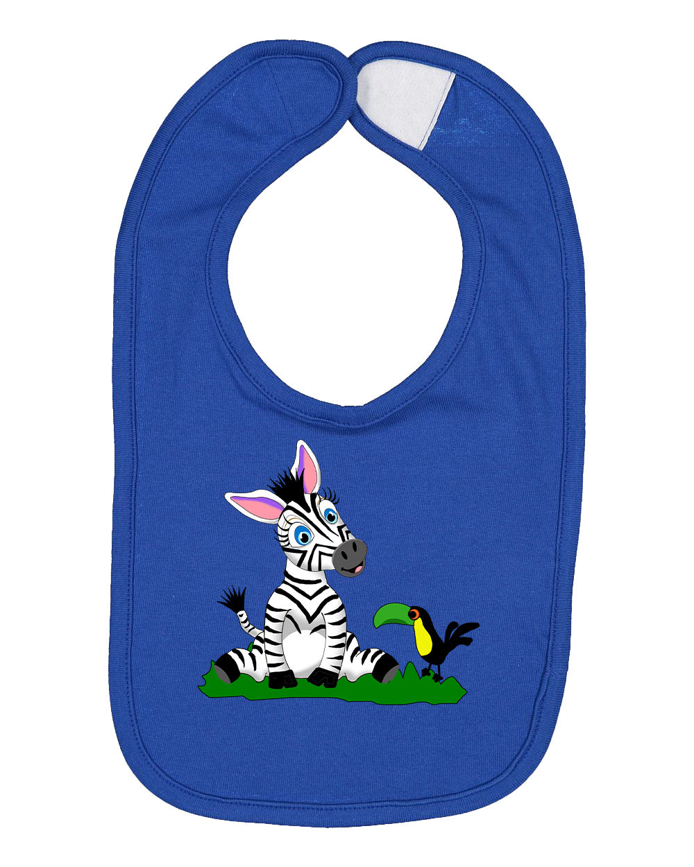 Zebra on Bib