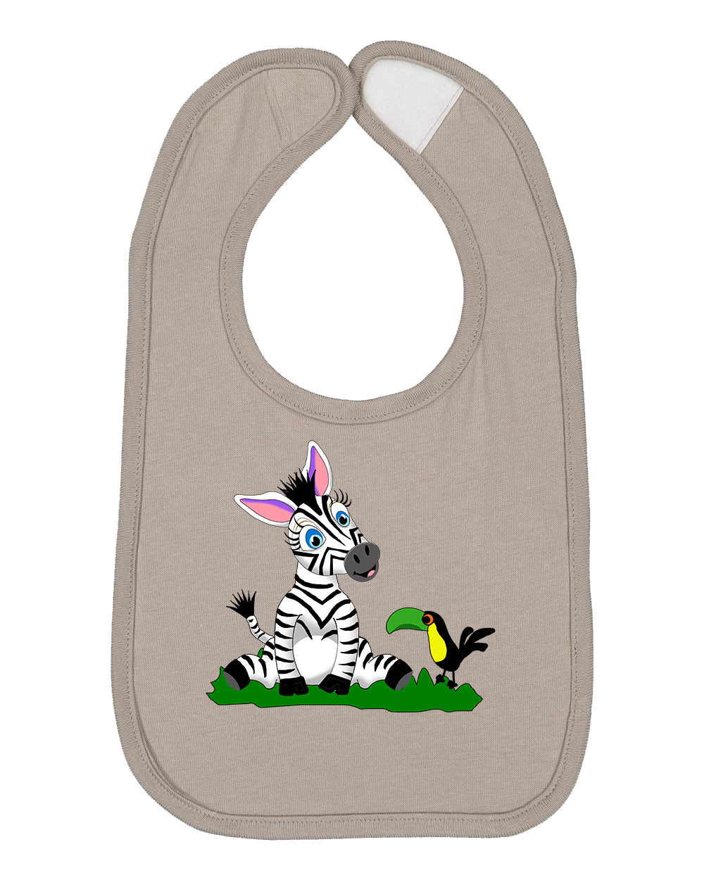 Zebra on Bib