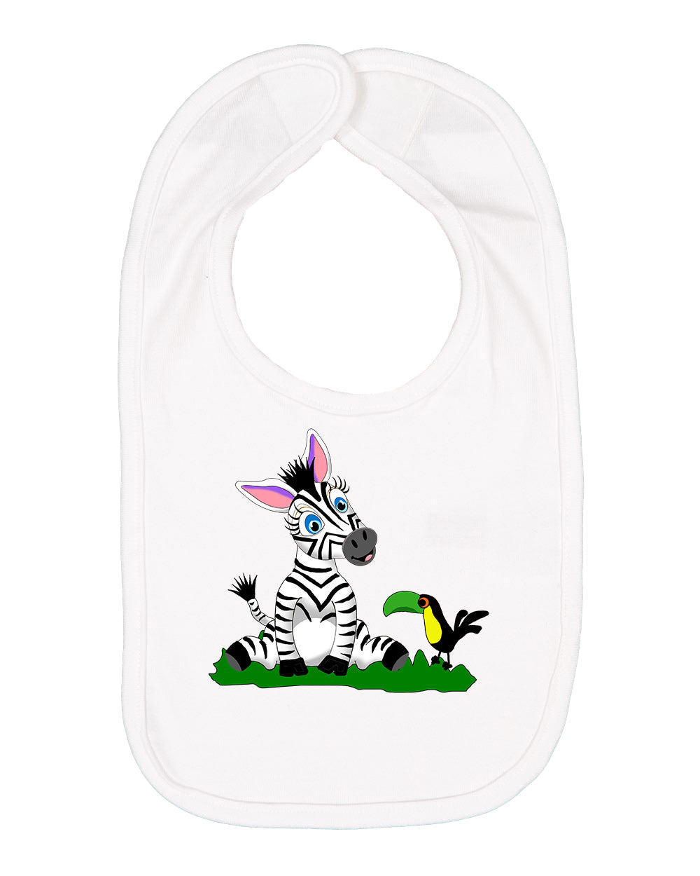 Zebra on Bib