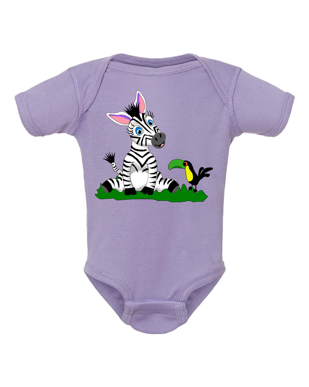 Zebra on Onesie