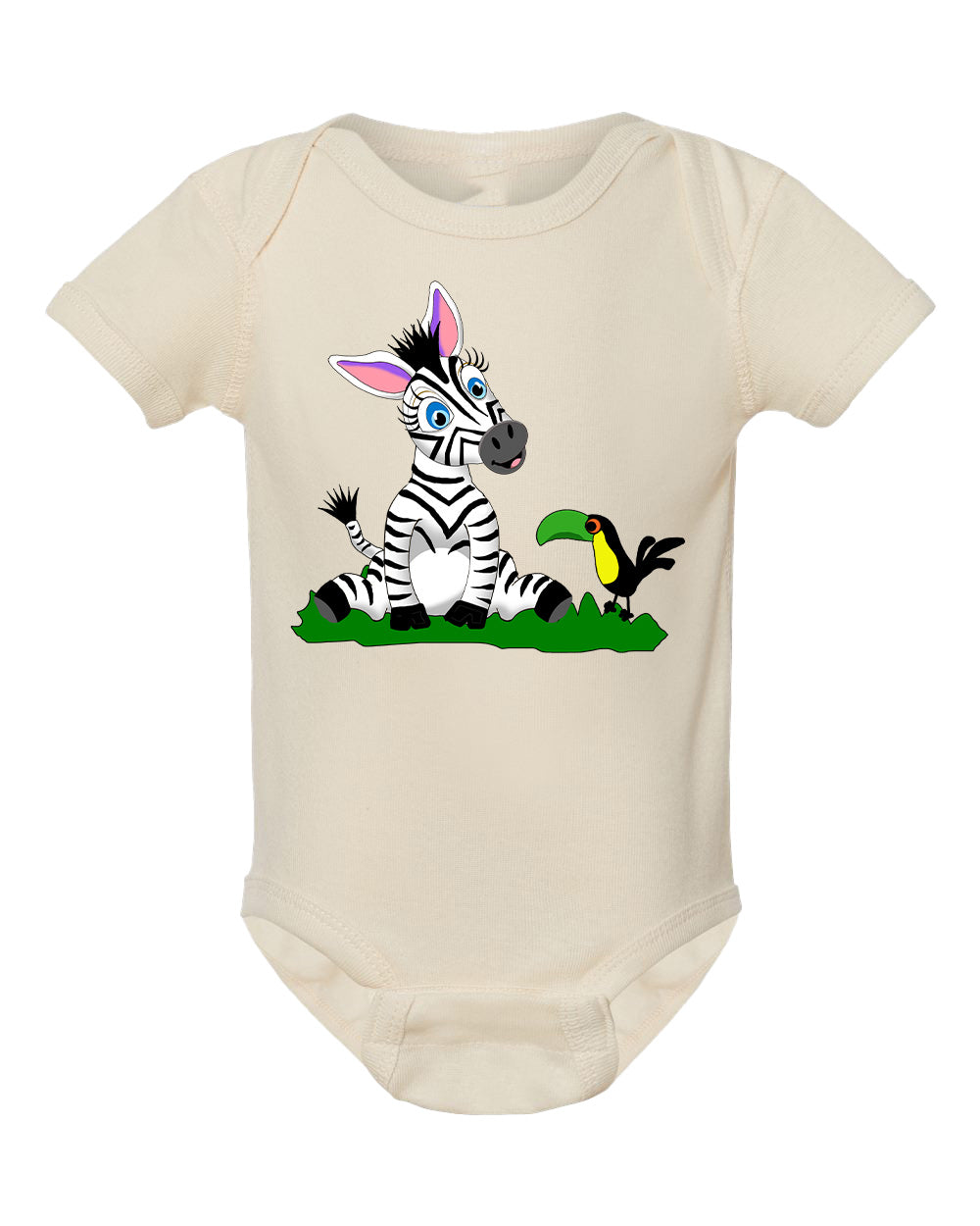 Zebra on Onesie