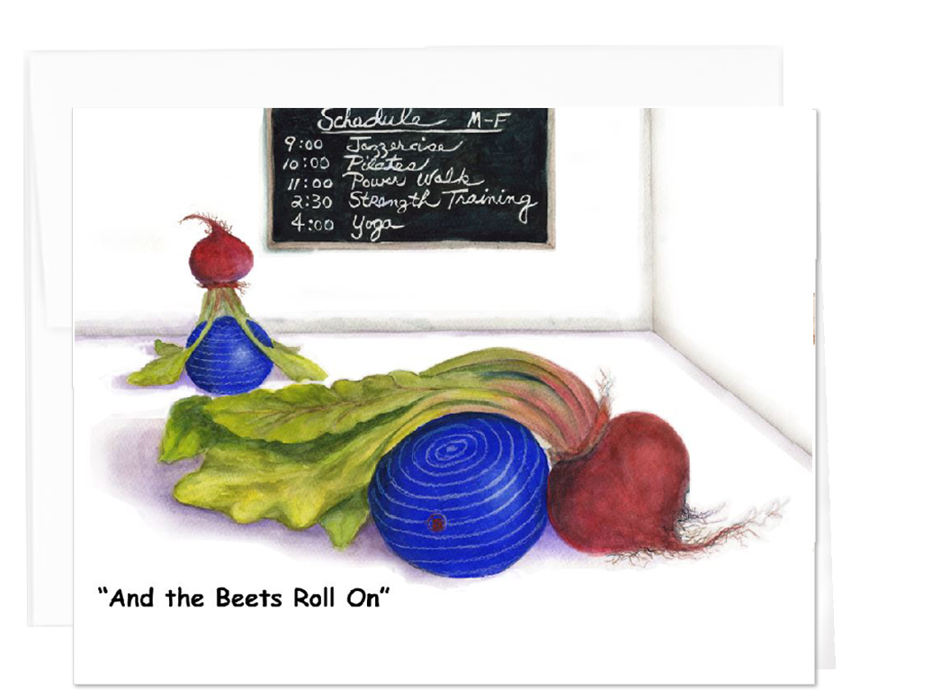 At the gym collection - Beets roll on