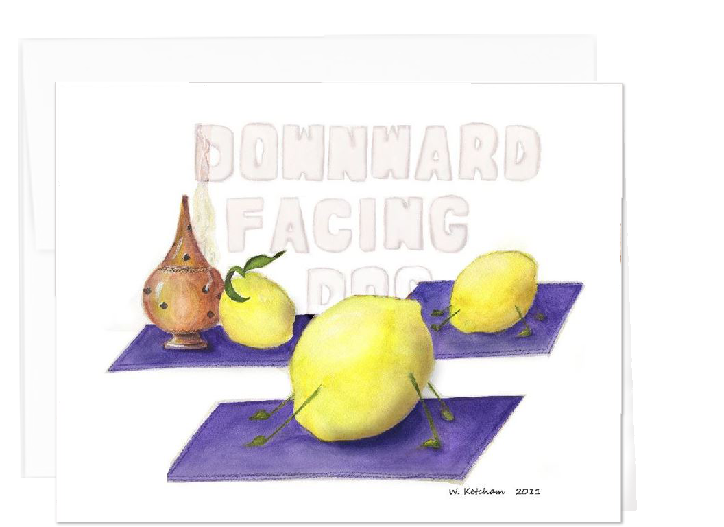 On the Yoga Mat Collection - Downward Dog