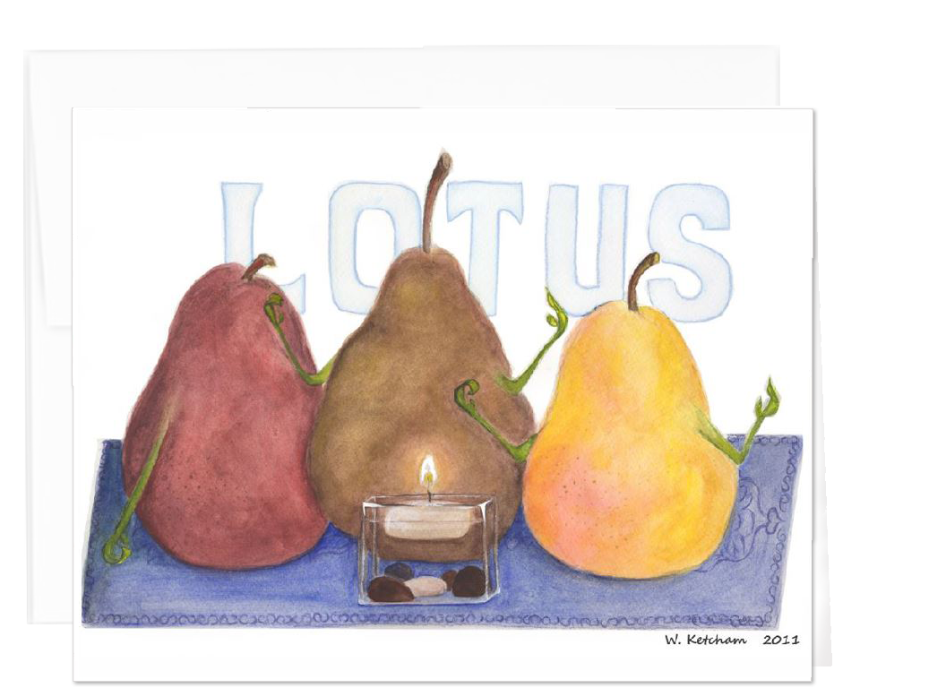 On the Yoga Mat Collection - Lotus