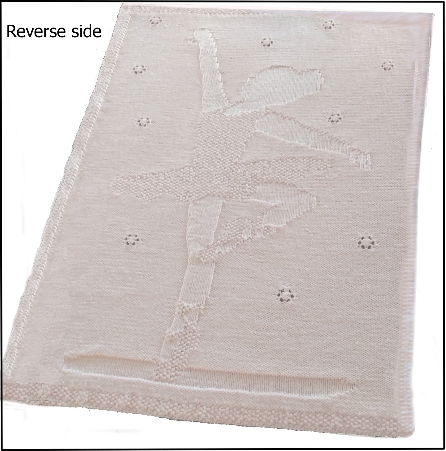 Ballerina Baby Blanket Knitting Pattern