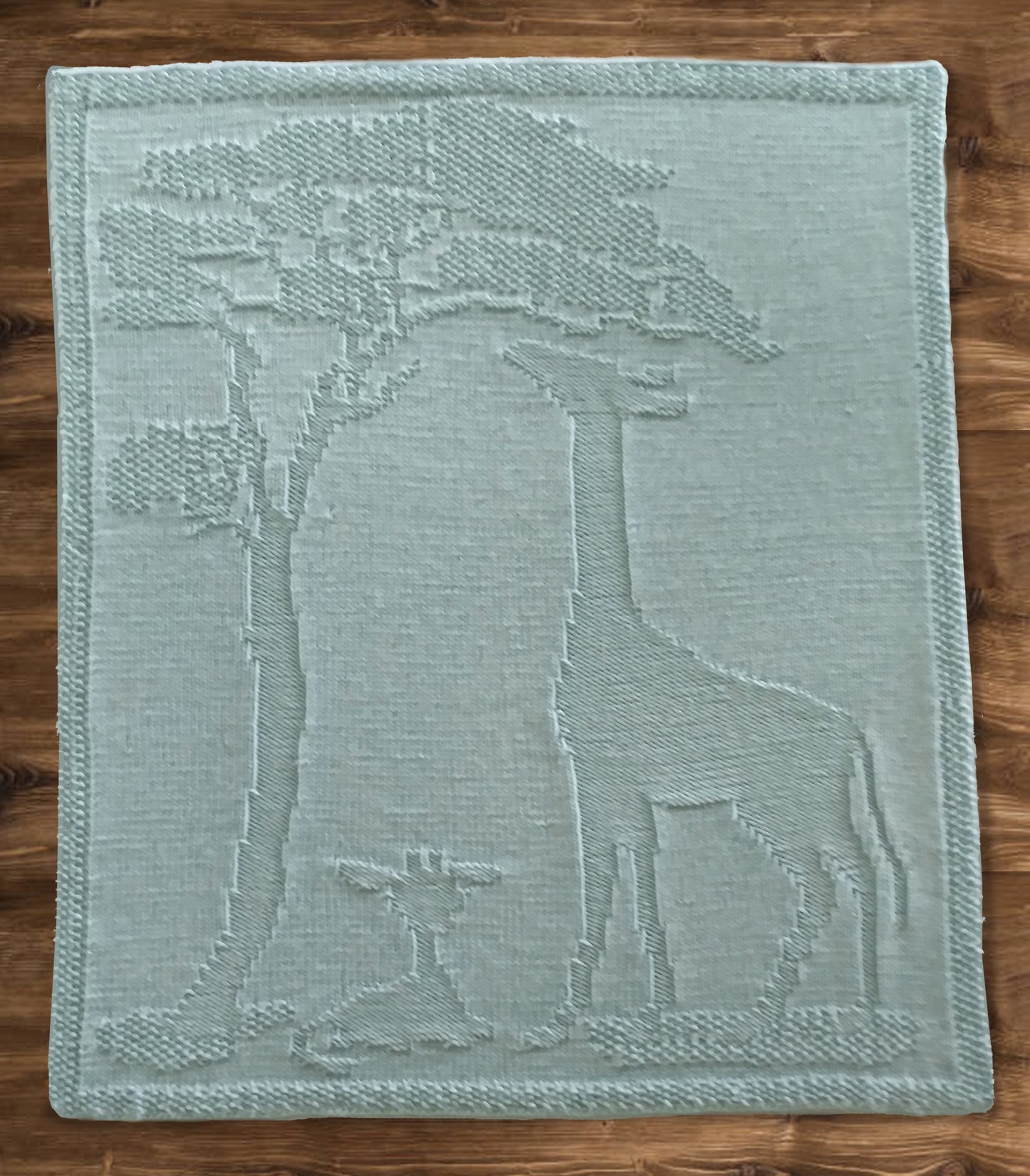 Giraffes in the Morning Baby Blanket (baby blanket)
