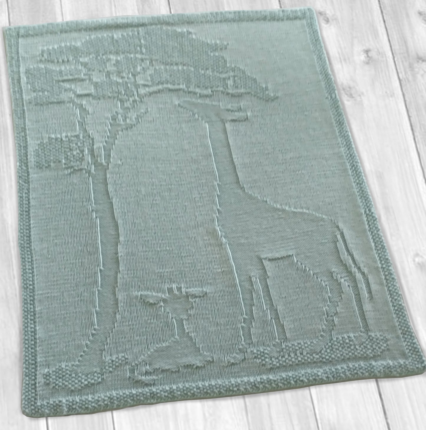 Giraffes in the Morning Baby Blanket (baby blanket)
